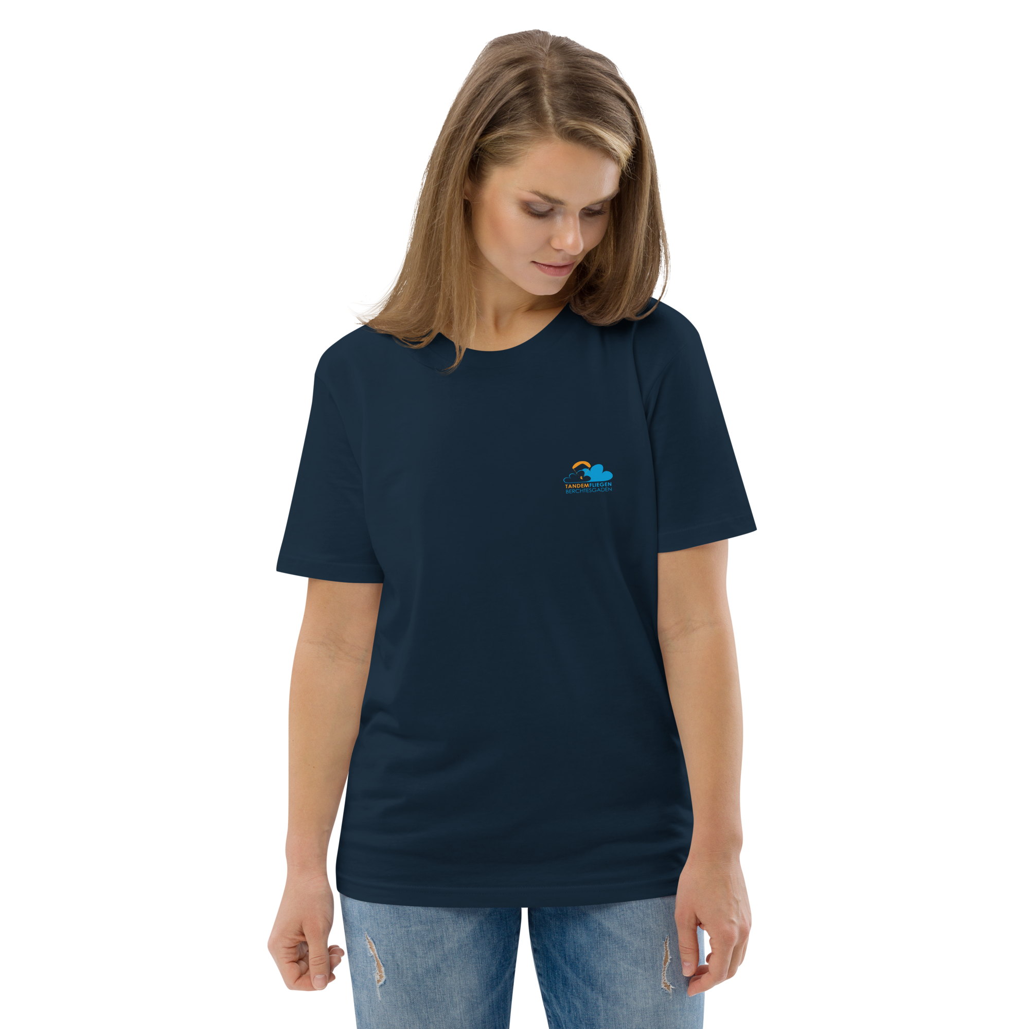 Bio-Baumwoll-Shirt mit Logo